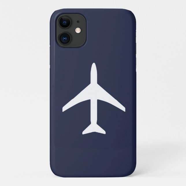 Pilot Plane Aviation Flying iPhone 11 Case (Back)