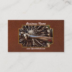 Pilot - Plane - Engines at the ready Business Card