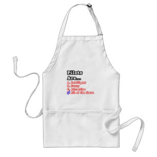 Pilot Quiz...Joke Standard Apron