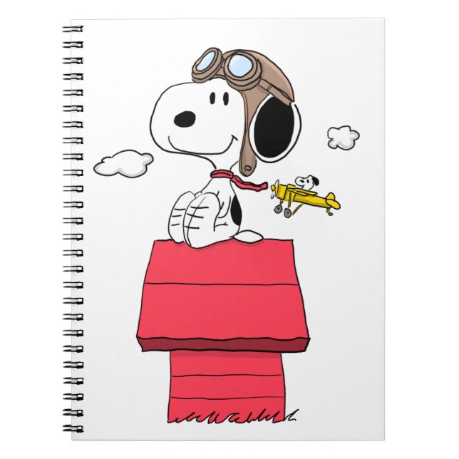 Pilot Snoopy Spiral Notebook (Front)