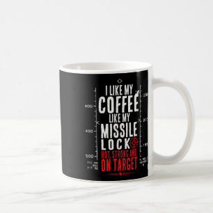 Pilot Videogame Missile Lock Gamer Coffee Drinker  Mug