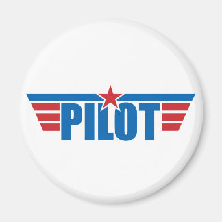Pilot Wings Badge - Aviation Magnet