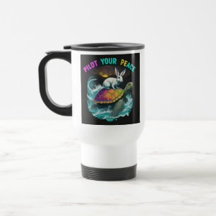 "Pilot Your Peace" Travel Coffee Mug