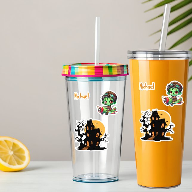 Pilot Zombie flying Aeroplane House Funny Hallowee (Creator Uploaded)