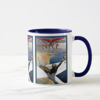 Pilot's 1910 Vintage Aviation Mug