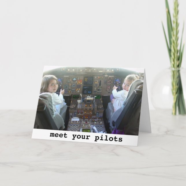 Pilots are getting younger card (Front)