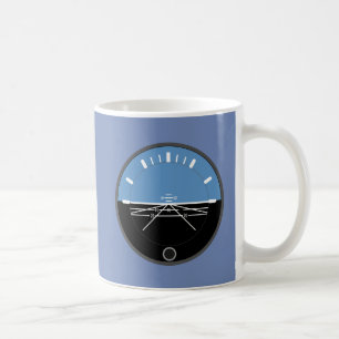 Pilots Attitude Indicator Mug