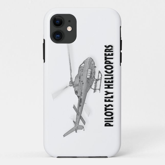 Pilots fly helicopters Case-Mate iPhone case (Back)