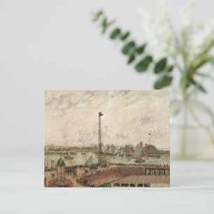 Pilot's Jetty, Le Havre, Misty by Camille Pissarro