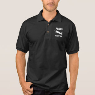 Pilots Take Off Polo Shirt
