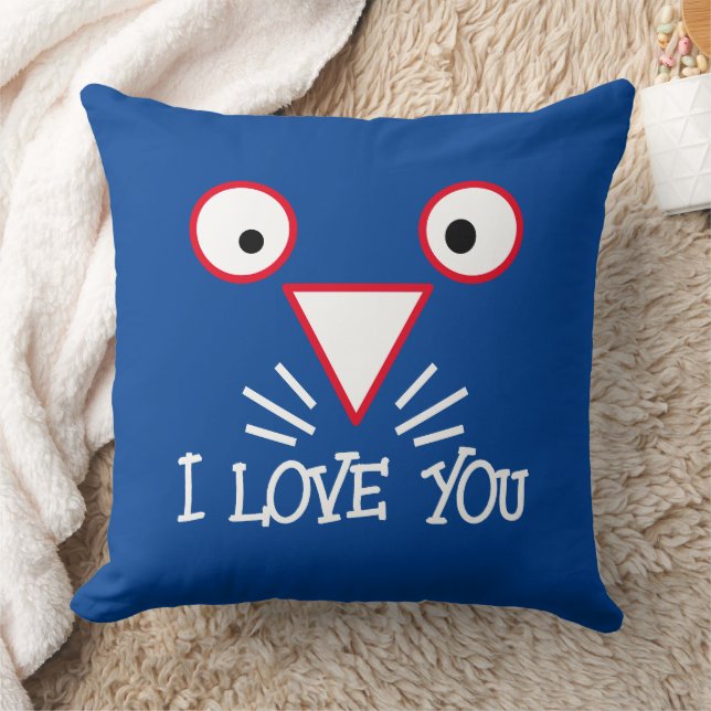 Pilow I Love You Cushion (Blanket)
