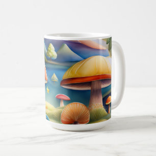 Pilze Aquarellmalerei Coffee Mug
