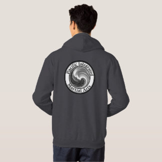PIMA hoodie black and white logo