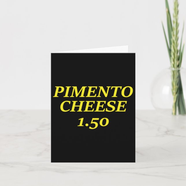 Pimento Cheese Golf Dad  Card (Front)