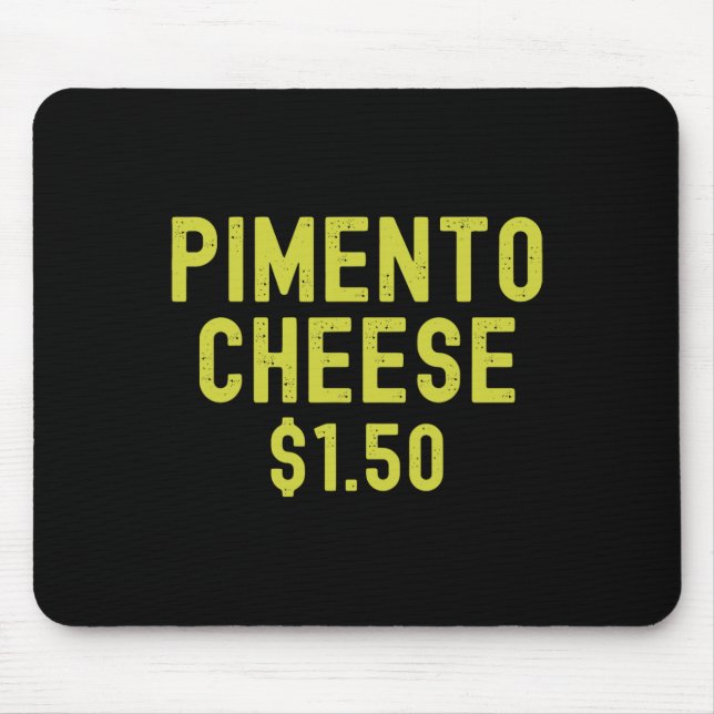 Pimento Cheese Golf Dad Master Golf Players August Mouse Pad (Front)