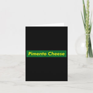 Pimento Cheese Sandwich Funny Golf Tournament Golf Card