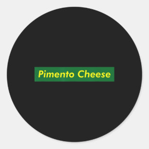 Pimento Cheese Sandwich Funny Golf Tournament Golf Classic Round Sticker