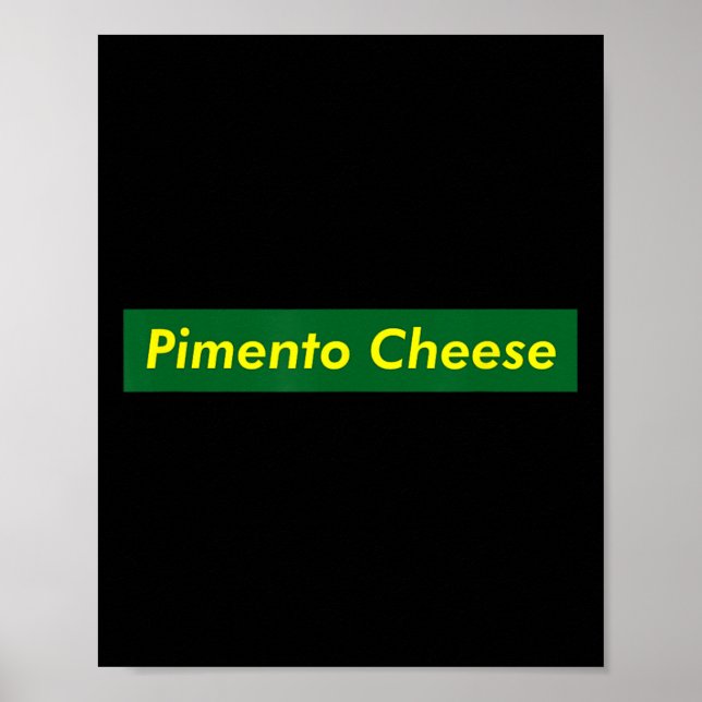Pimento Cheese Sandwich Funny Golf Tournament Golf Poster (Front)