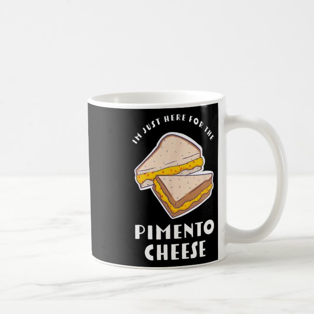 Pimento Cheese Sandwich - Funny Master Golfers  Coffee Mug (Right)