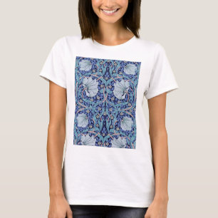 Pimpernel Blue, William Morris T-Shirt