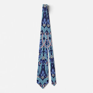 Pimpernel Blue, William Morris Tie
