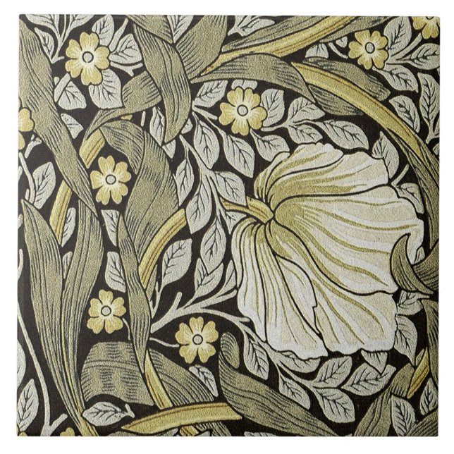 Pimpernel - Bottom Right  Ceramic Tile (Front)