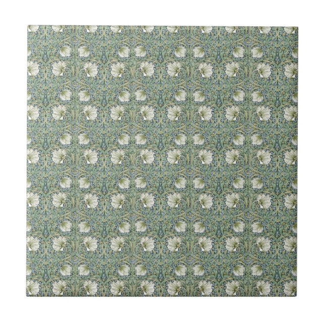 Pimpernel by William Morris Tile (Front)