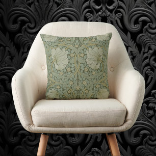 Pimpernel by William Morris Vintage Floral Textile Cushion