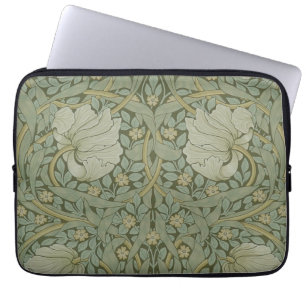 Pimpernel by William Morris Vintage Floral Textile Laptop Sleeve