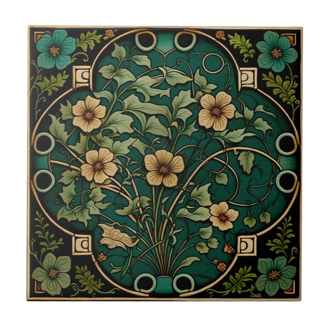Pimpernel Ceramic Tile (Front)