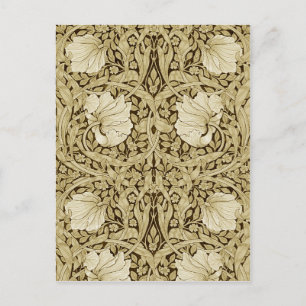 Pimpernel Gold, William Morris Postcard
