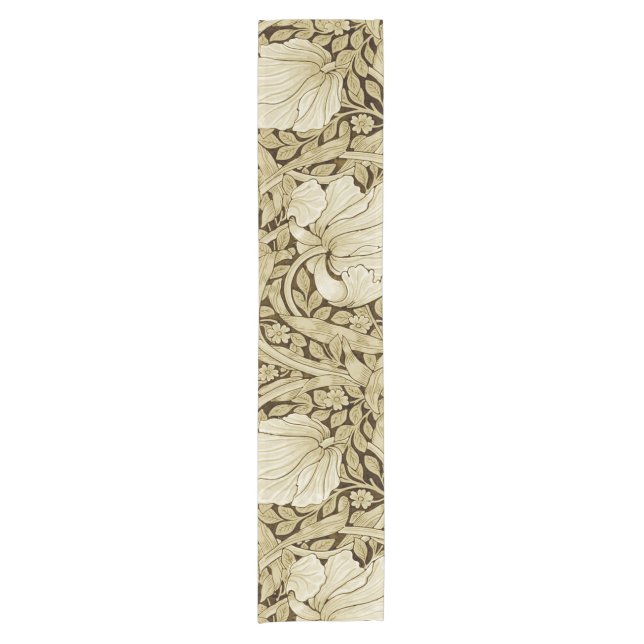 Pimpernel Gold, William Morris Short Table Runner (Front)