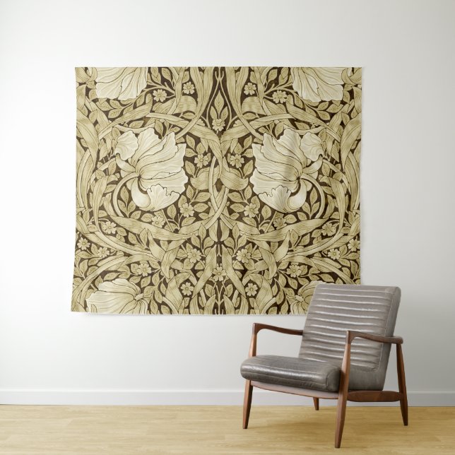 Pimpernel Gold, William Morris Tapestry (In Situ (Horizontal))