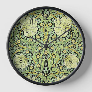 Pimpernel (green) by William Morris, Clock