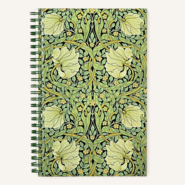 Pimpernel (green) by William Morris, Notebook (Front)