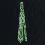 Pimpernel Green, William Morris Tie<br><div class="desc">William Morris (24 March 1834 – 3 October 1896) was a British textile designer, poet, novelist, translator, and socialist activist associated with the British Arts and Crafts Movement. He was a major contributor to the revival of traditional British textile arts and methods of production. His literary contributions helped to establish...</div>