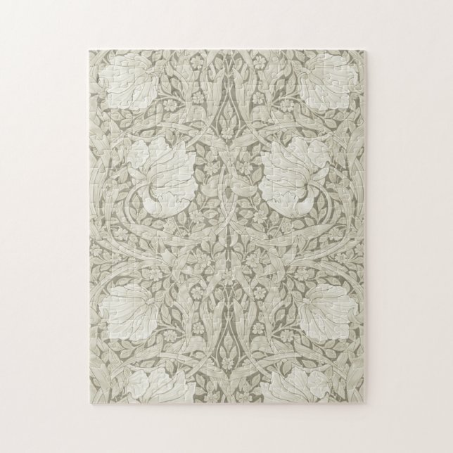 Pimpernel Ivory, William Morris Jigsaw Puzzle (Vertical)