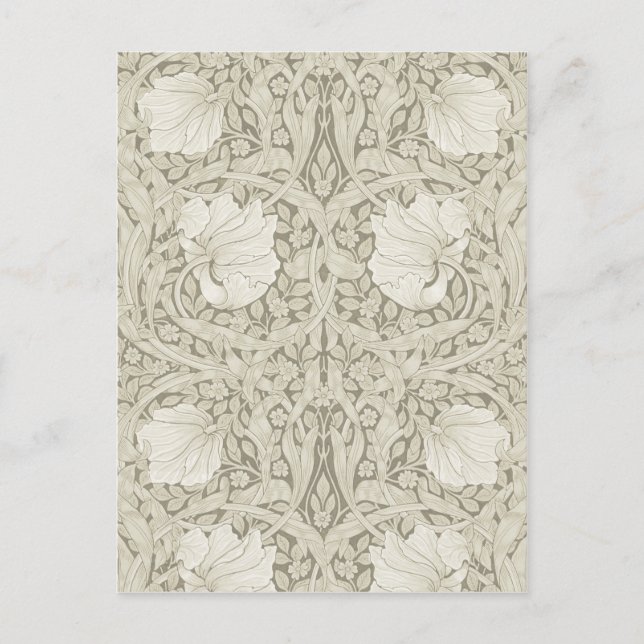 Pimpernel Ivory, William Morris Postcard (Front)