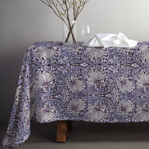 Pimpernel Lavender William Morris Floral Pattern Tablecloth