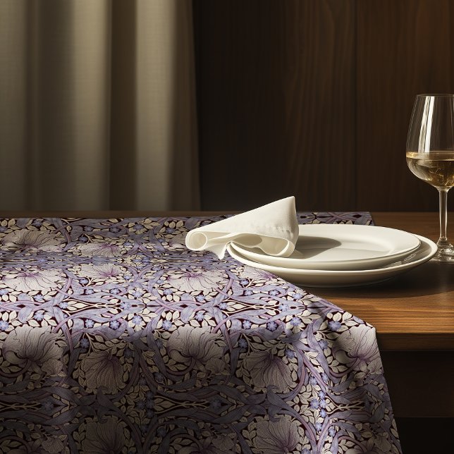 Pimpernel Lavender William Morris Floral Pattern Tablecloth (Creator Uploaded)