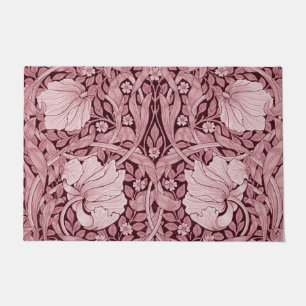 Pimpernel Maroon, William Morris Doormat