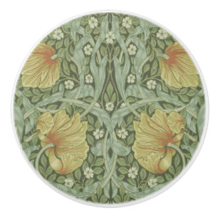 Pimpernel Pattern (by William Morris) Ceramic Knob
