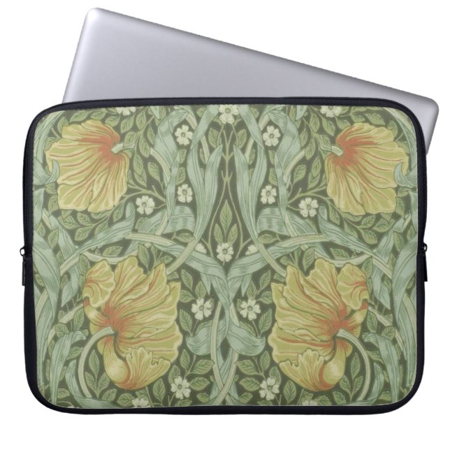 Pimpernel Pattern (by William Morris) Laptop Sleeve (Front)