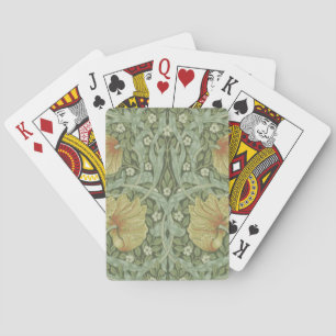 Pimpernel Pattern (by William Morris) Playing Cards