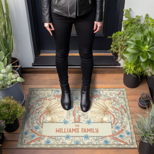 Pimpernel Pattern Doormat William Morris Vintage (Creator Uploaded)