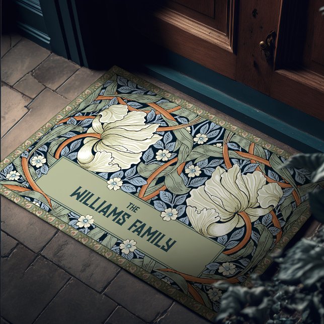 Pimpernel Pattern Doormat William Morris Vintage (Creator Uploaded)