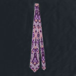 Pimpernel Purple, William Morris Tie<br><div class="desc">William Morris (24 March 1834 – 3 October 1896) was a British textile designer, poet, novelist, translator, and socialist activist associated with the British Arts and Crafts Movement. He was a major contributor to the revival of traditional British textile arts and methods of production. His literary contributions helped to establish...</div>