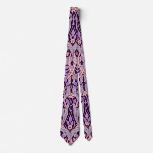 Pimpernel Purple, William Morris Tie