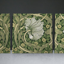 Pimpernel Seamless 1/2 William Morris Arts Crafts
