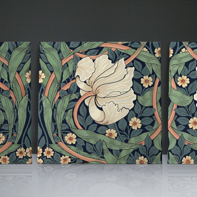 Pimpernel Seamless 1/2 William Morris Arts Crafts Ceramic Tile (Creator Uploaded)
